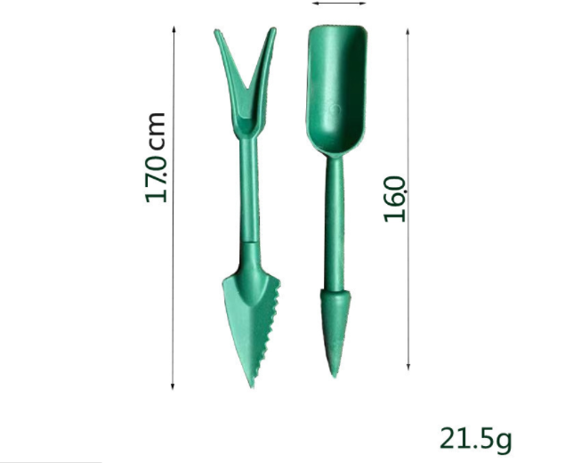 Garden Plant Transplanting Tool — Green