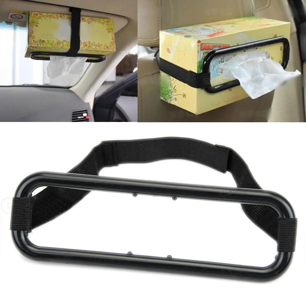 Car Sun Visor Tissue Holder Seat Back Tissue Box Cover
