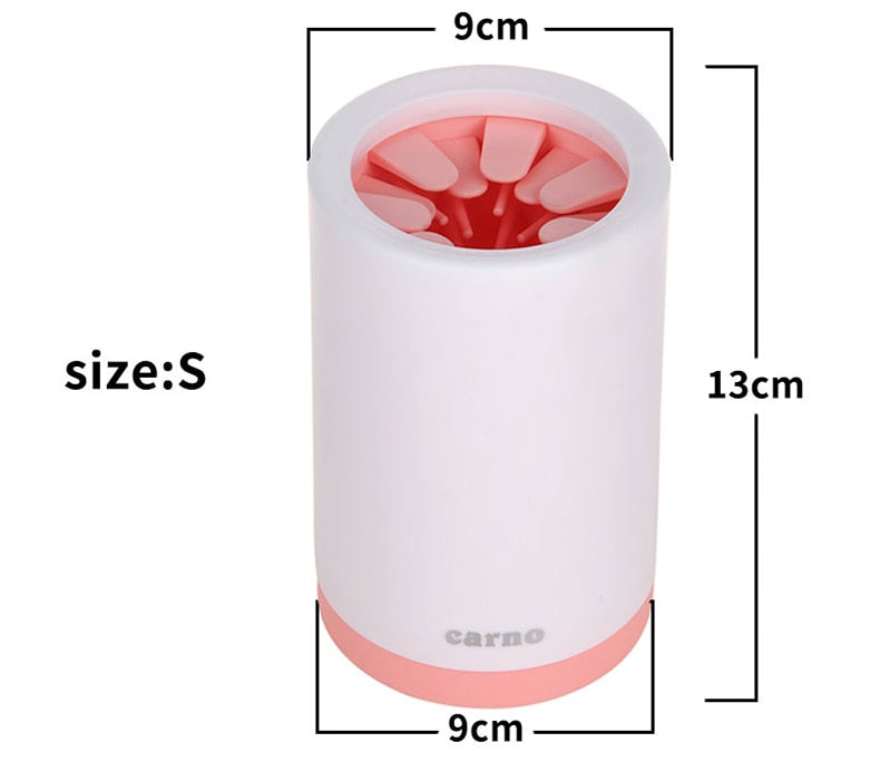 Pet Foot Washer Cup Silicone Soft Foot Cup Cat Foot Cleaning Bucket Dog Paw Cleaner Cup Manual Quick Feet Wash Cleaner Pets Products