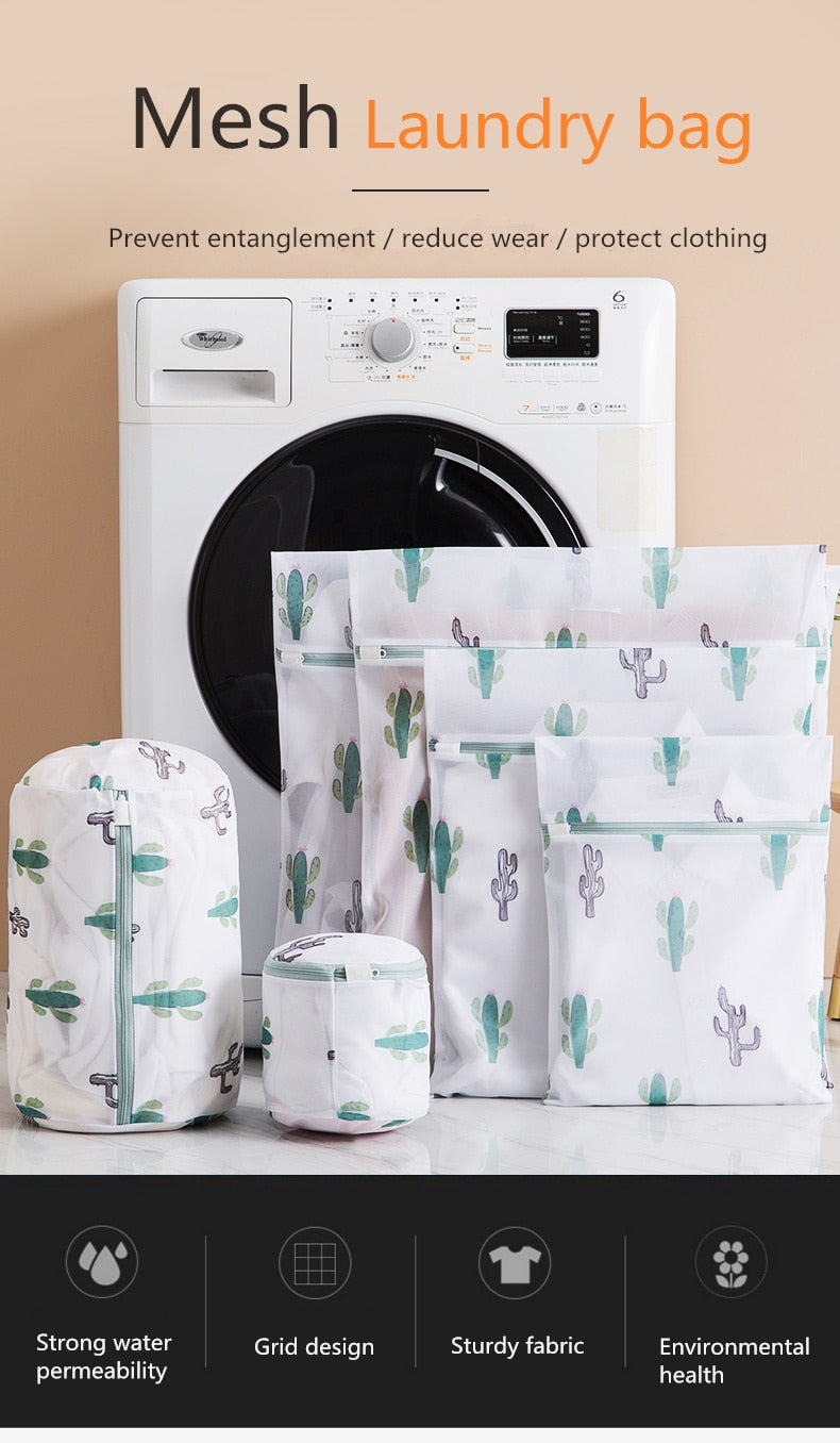 Mesh Wash Laundry Clothes Bag