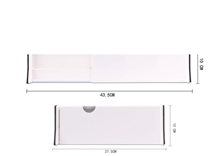 Creative telescopic partitions Plastic drawer dividers