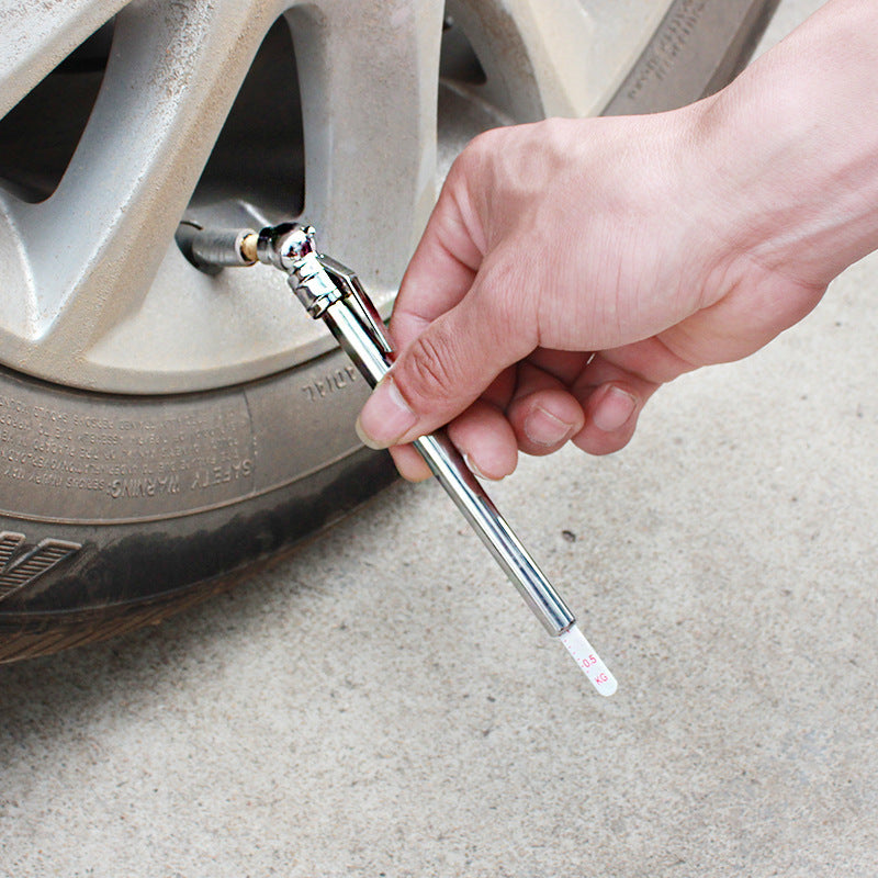 Car Portable Barometer Tire Pressure Gauge